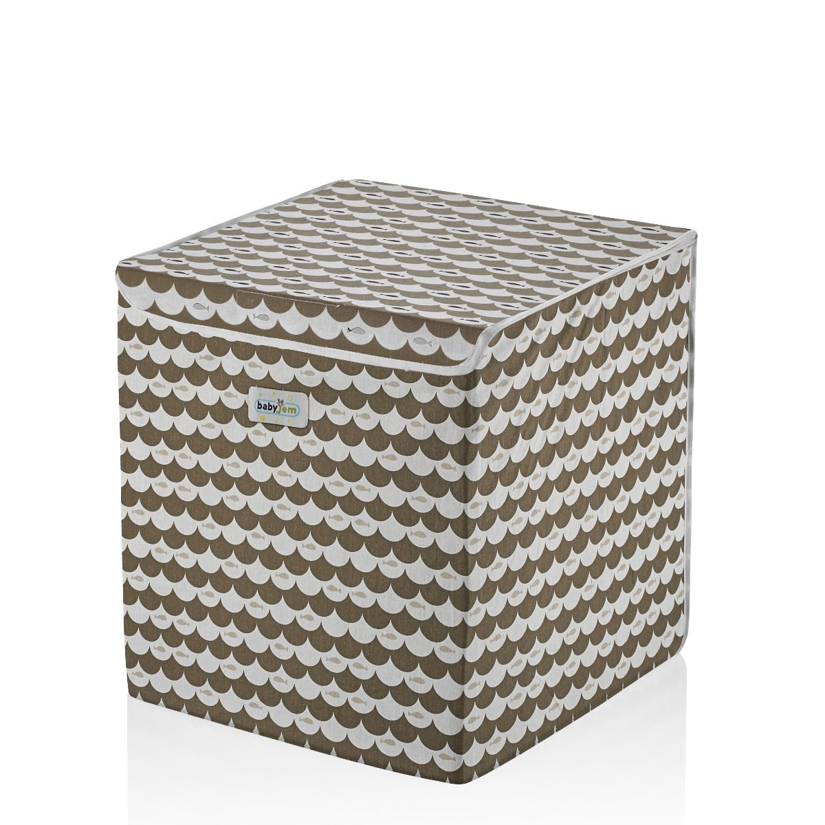 BABYJEM PRACTICAL TOY BOX BROWN FISH