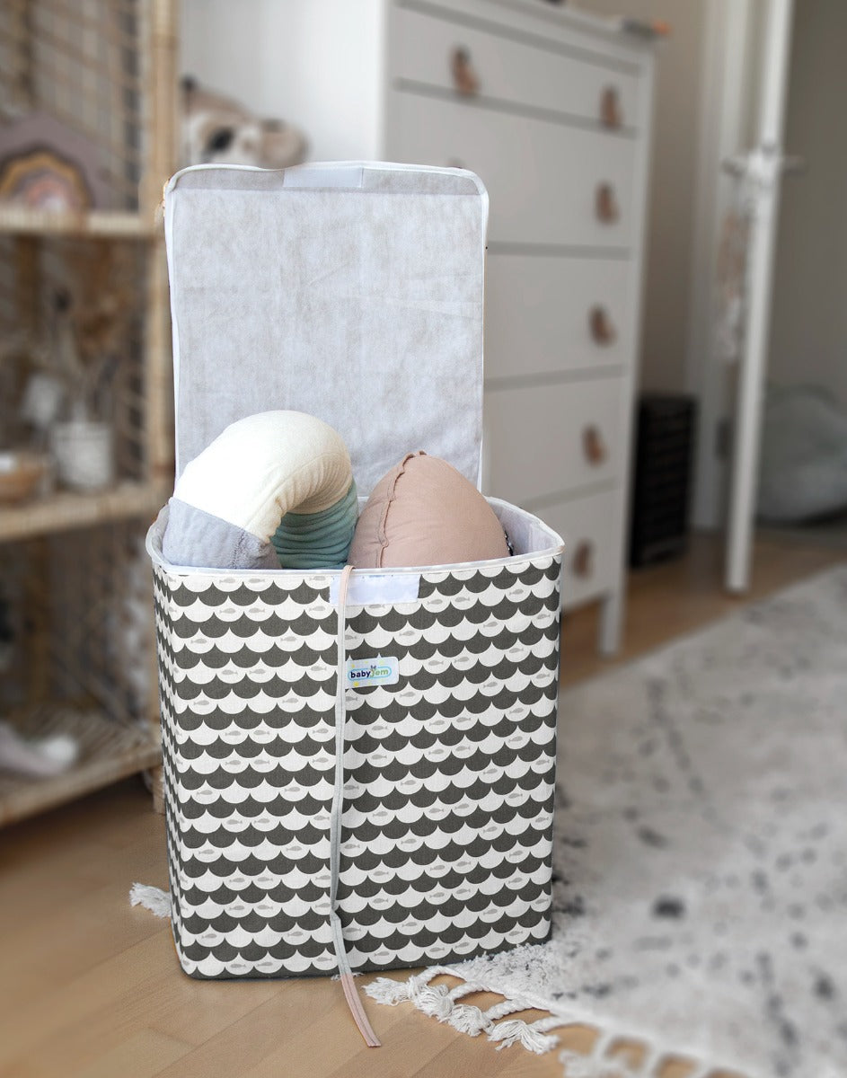 BABYJEM PRACTICAL TOY BOX BROWN FISH