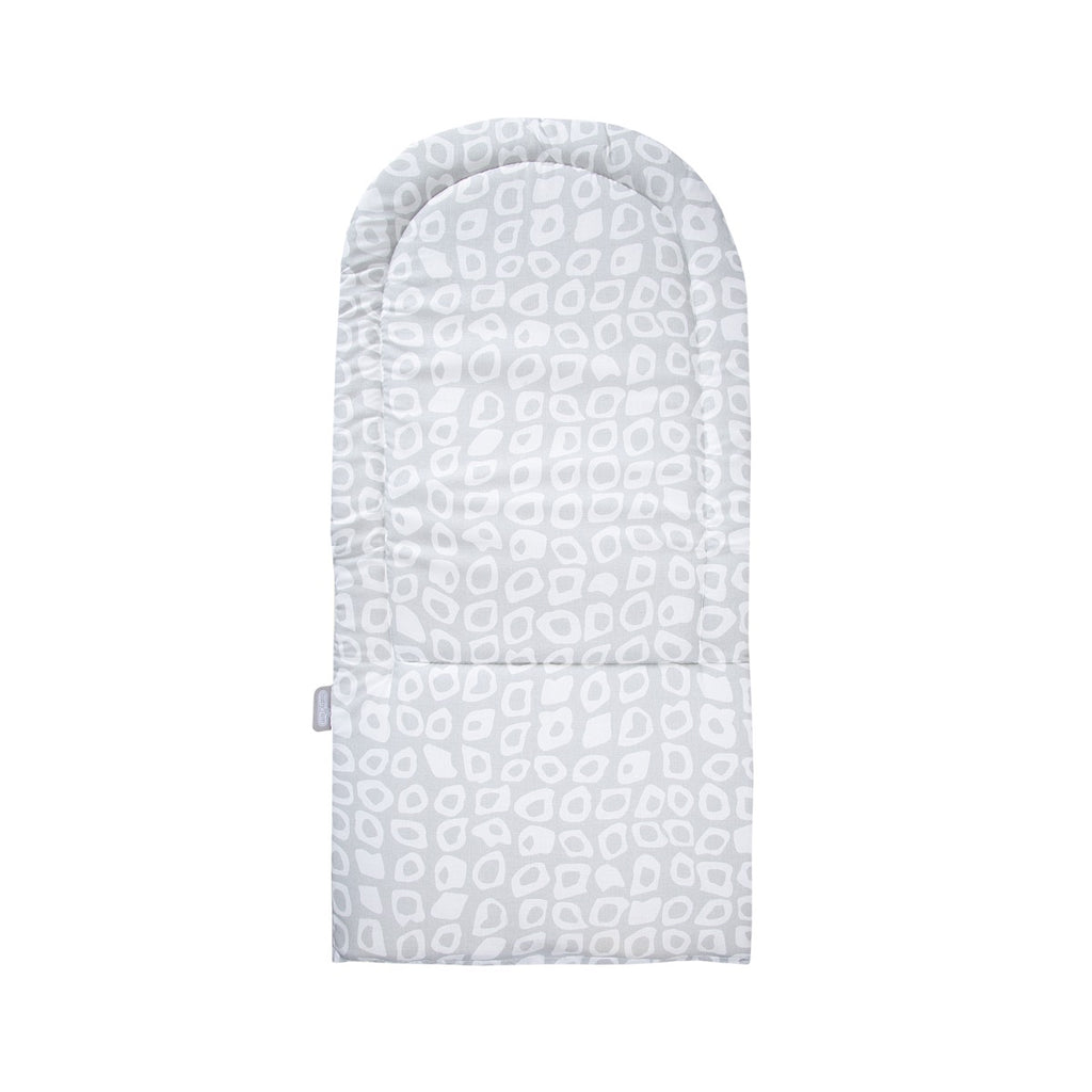 بيبي جيم_وسادة كرسي مرتفعة ناعمة – رمادي