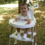 بيبي جيم_وسادة كرسي مرتفعة ناعمة – رمادي