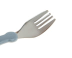 BABYJEM STEEL SPOON AND FORK GREY