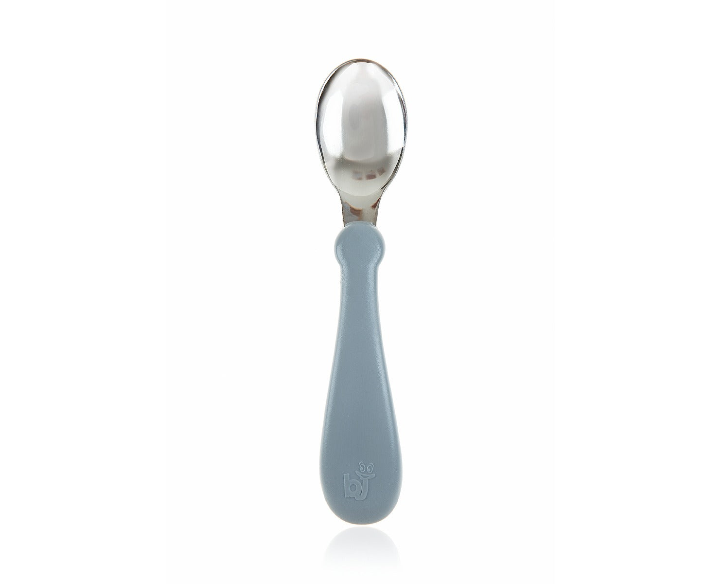 BABYJEM STEEL SPOON AND FORK GREY
