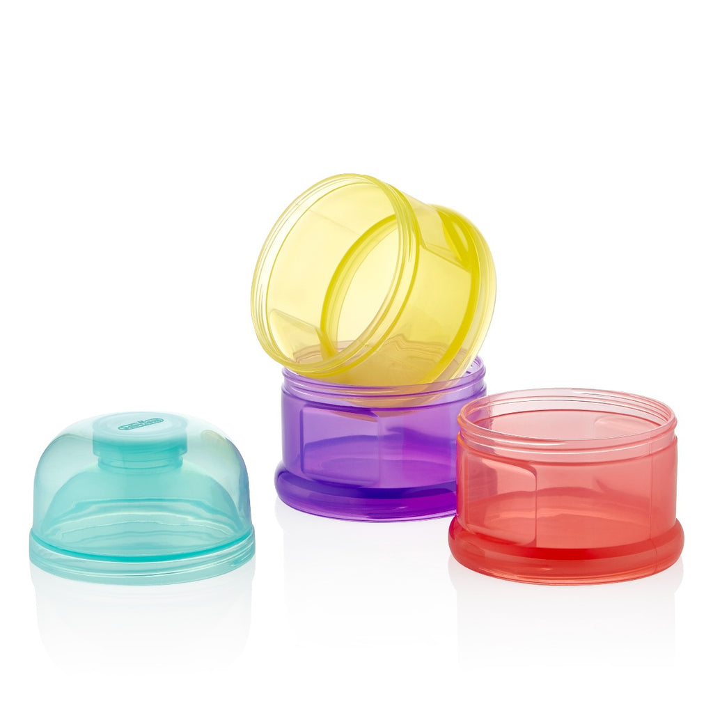 BABYJEM FOOD STORAGE CONTAINERS - MIXED COLORS