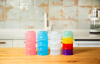 BABYJEM FOOD STORAGE CONTAINERS - MIXED COLORS