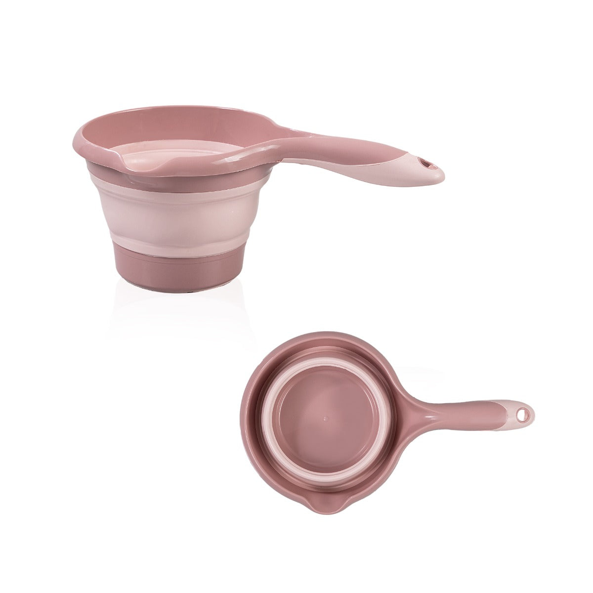 BABYJEM FOLDING BATH SET 3 PCS SALMON COLOR NEW