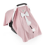 بيبي جيم غطاء لعربة الطفل - وردي