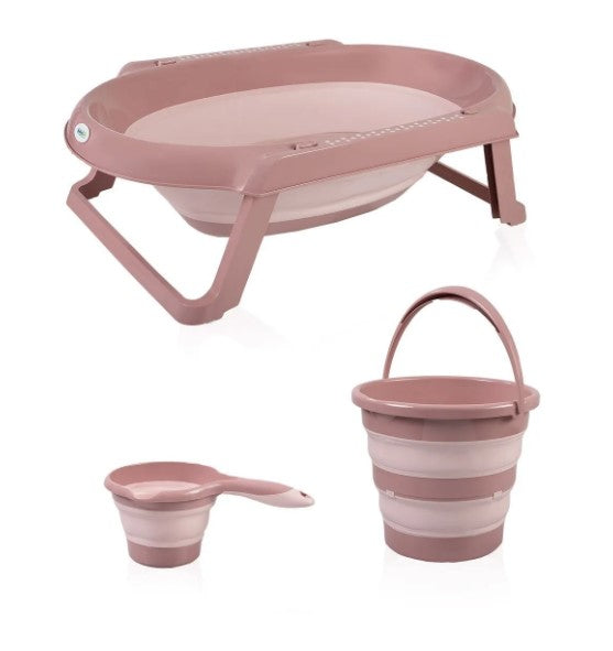 BABYJEM FOLDİNG BATH TUB (POCHETTE) pink