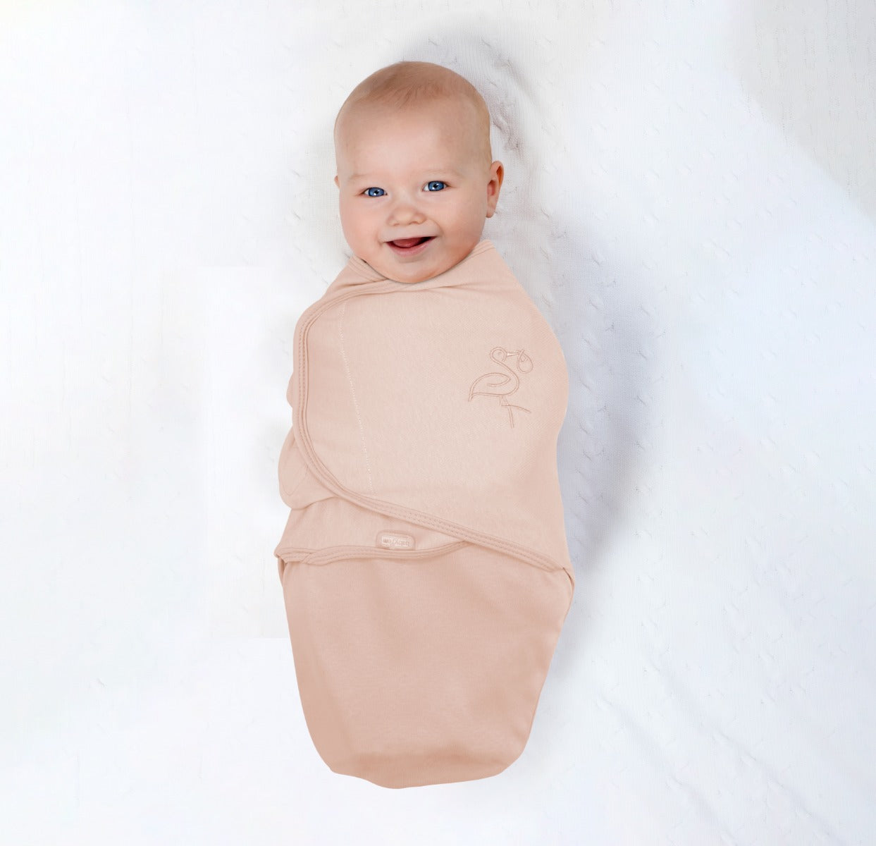 BABYJEM BABY COTTON SWADDLE SALMON