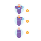 BABYJEM BABY COTTON SWADDLE SALMON