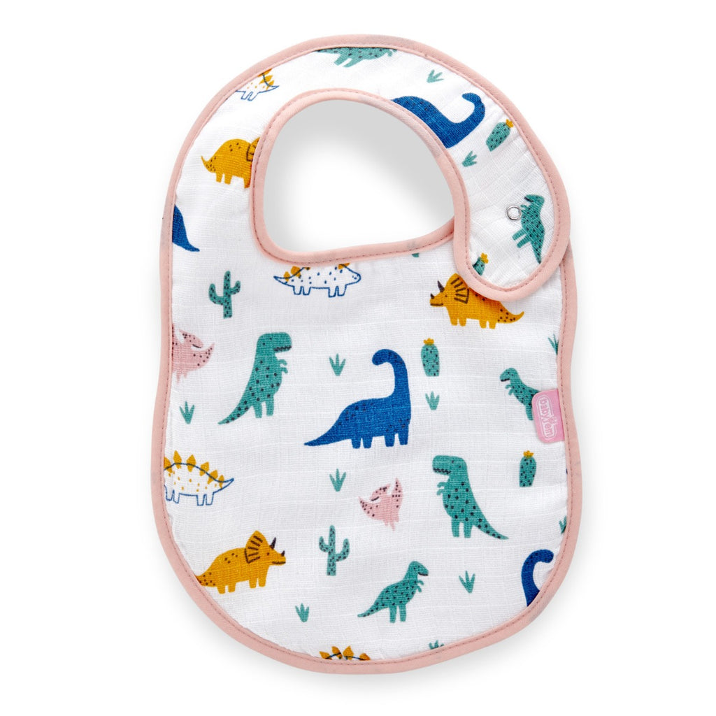BABYJEM MUSLIN BABY BIB - DINO