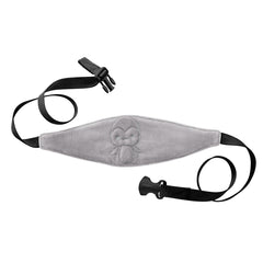 بيبي جيم - حزام داعم للرأس والرقبة - للسيارة - رمادي