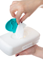 BABYJEM WET TOWEL BOX / GREY &WHITE