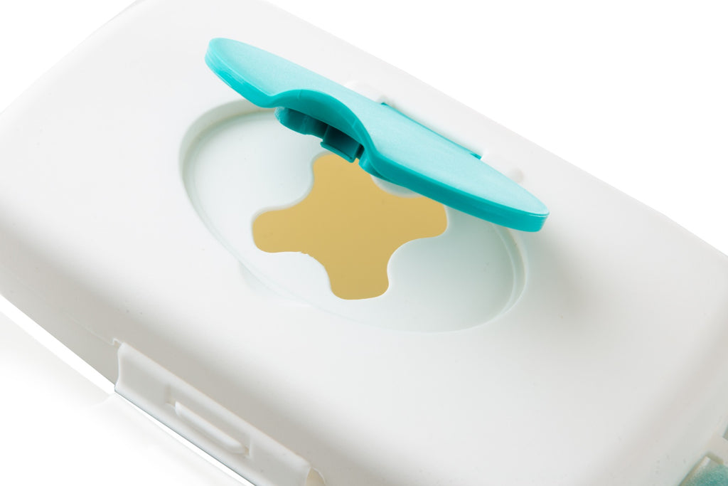 BABYJEM WET TOWEL BOX / GREY &WHITE