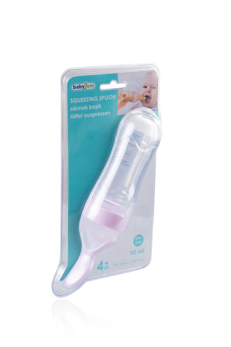 BABYJEM SQUEEZING  BOTTLE / PINK