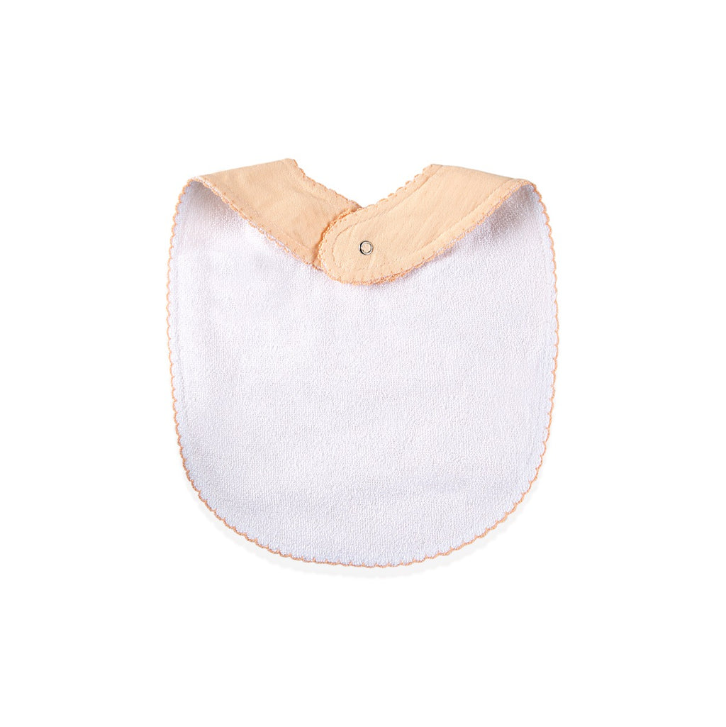 BABYJEM MUSLIN BIB  / SALMON