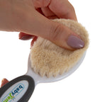 BABYJEM BRUSH COMB SET NATURAL BRİSTLE / GRAY
