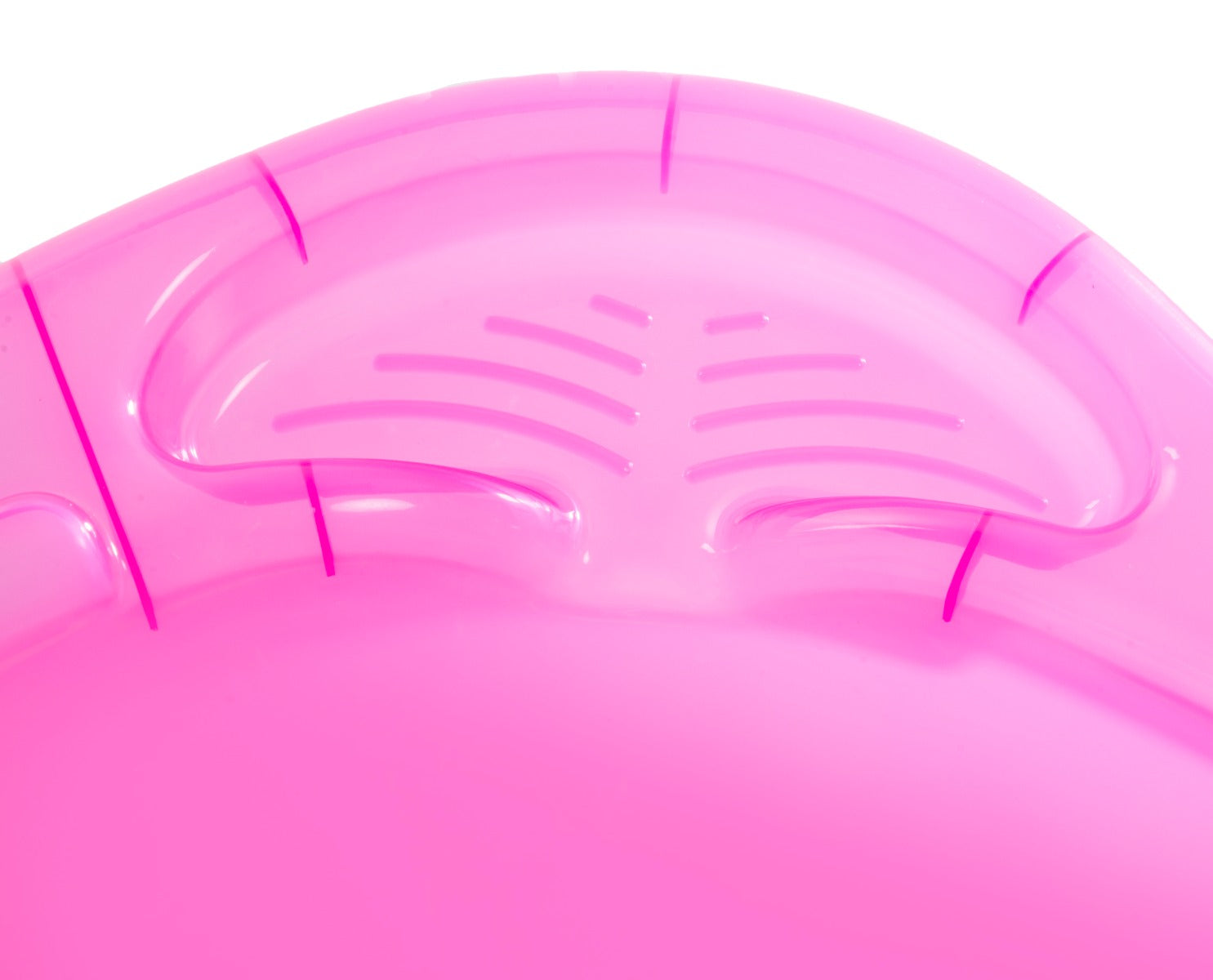 بيبي جيم - حوض استحمام للأطفال مع دعائم - زهري