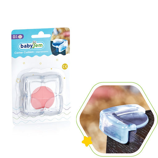 بيبي جيم - وسادة حماية للزوايا - 4 قطع