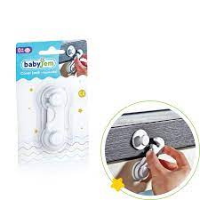 بيبي جيم - قفل غطاء - ابيض