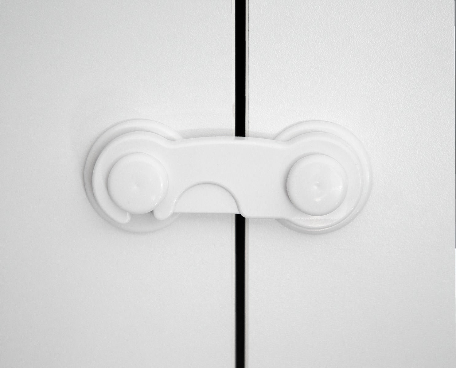 بيبي جيم - قفل غطاء - ابيض