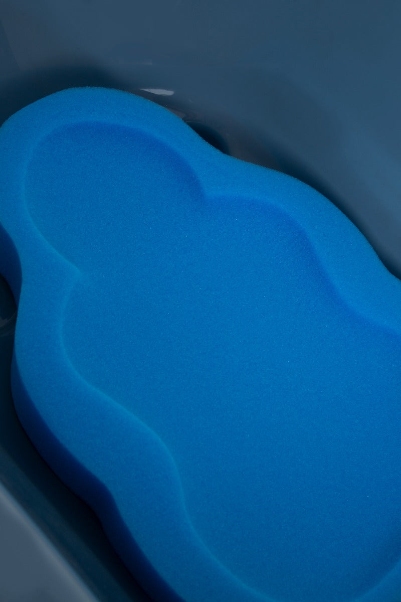 بيبي جيم - اسفنجة استحمام للطفل - ازرق