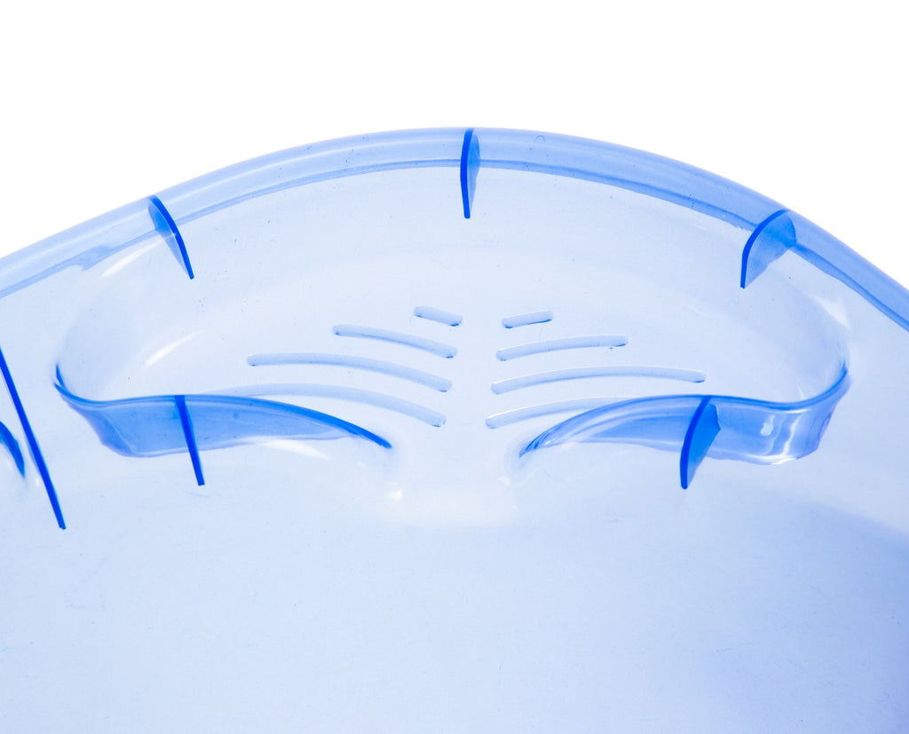 بيبي جيم - حوض استحمام للأطفال مع دعائم - أزرق