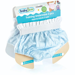 BABYJEM TRAİNİNG UNDERWEAR 2 PCS BLUE AGE 2