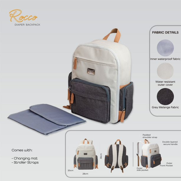 MOON ROCCO Diaper Backpack