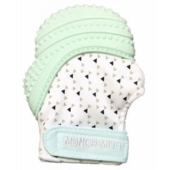 MALARKEY Munch Mitt - Triangles -Mint Green