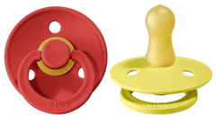 Bibs Pacifier Size 1 - Baby 0 -6M (2pcs) Strawberry/Pineapple