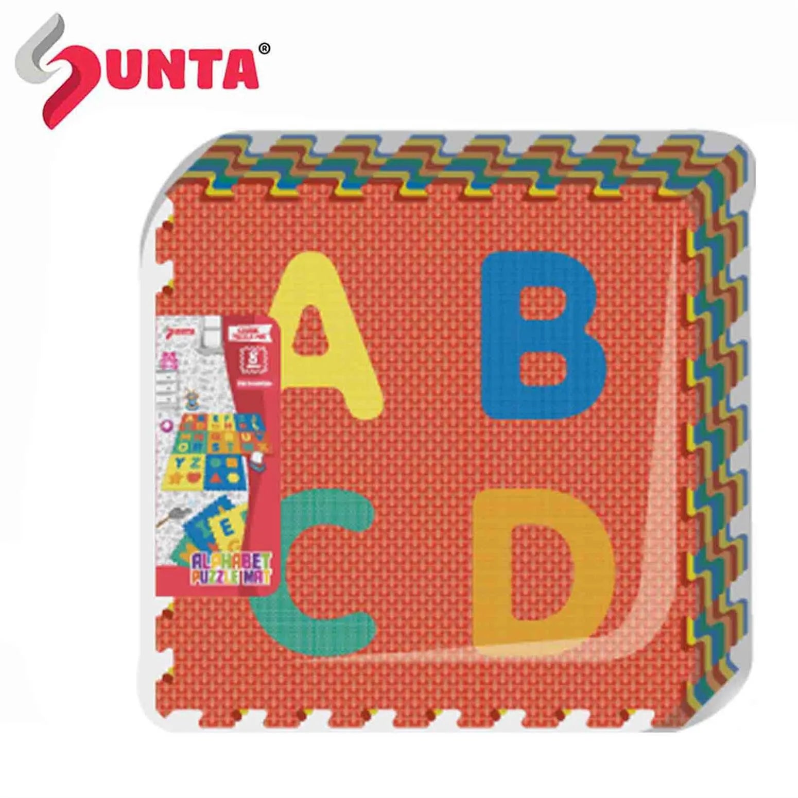 8PC ALPHABET PUZZLE(600X600X12MM)