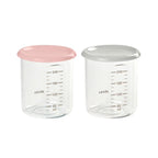 BEABA - PORTION MAXI SET OF 2X240ML - LIGHT NUDE/GREY