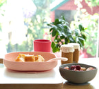 Beaba Silicone Meal Set of 4 - Pink