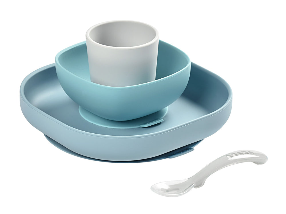 Beaba Silicone Meal Set of 4 - Jungle