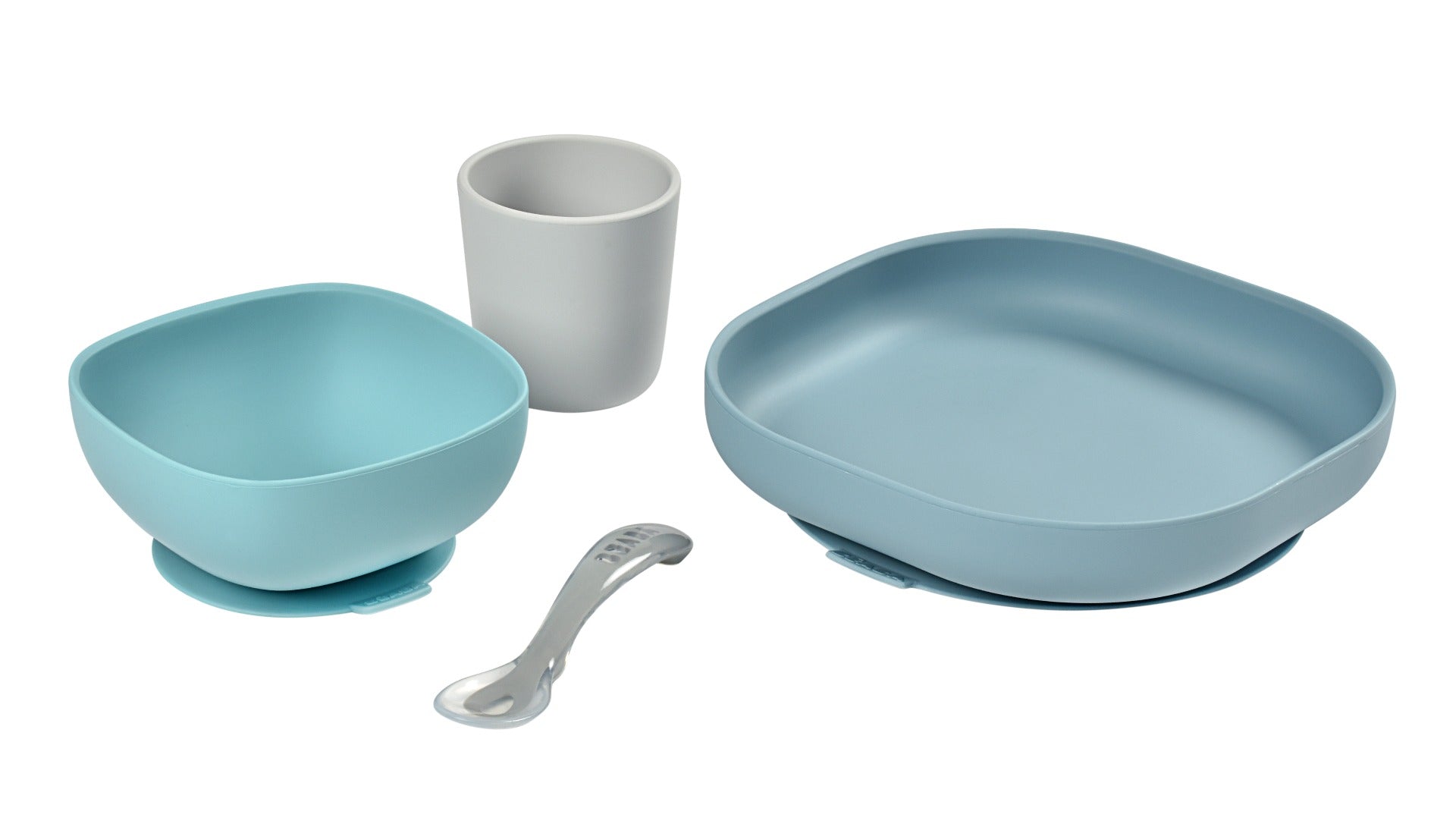 Beaba Silicone Meal Set of 4 - Jungle