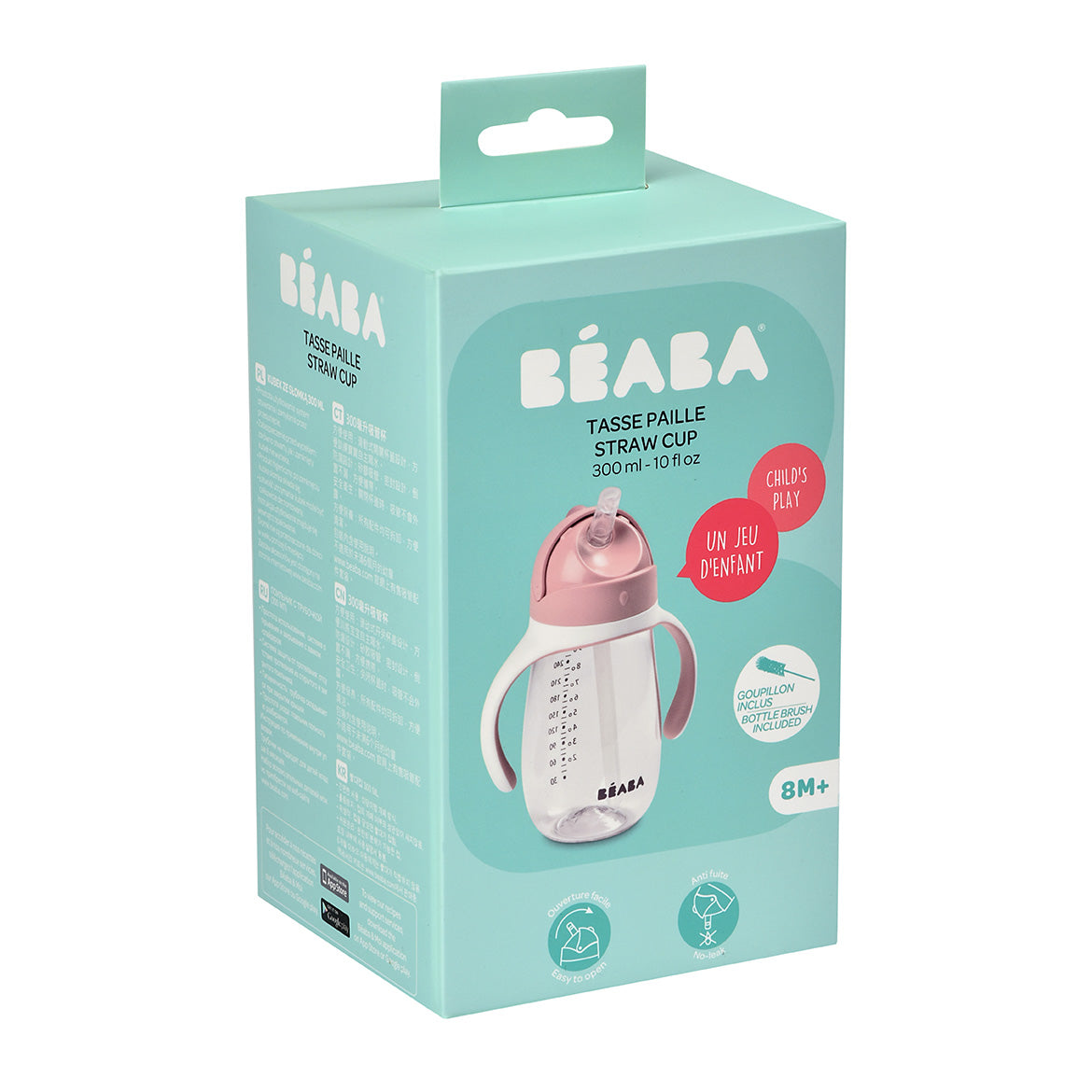 Beaba Straw Cup - Old Pink