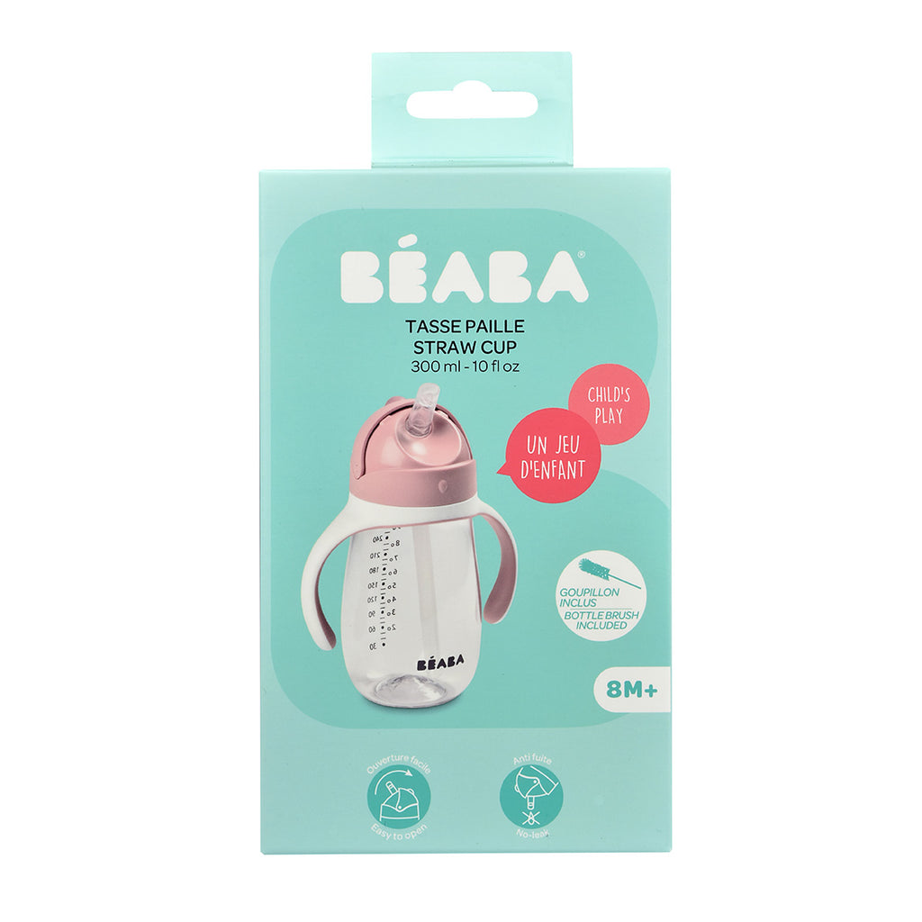 Beaba Straw Cup - Old Pink