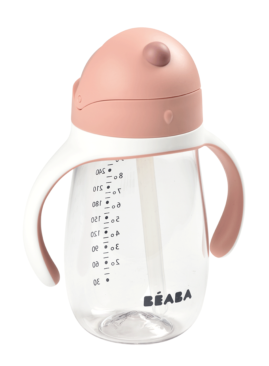 Beaba Straw Cup - Old Pink