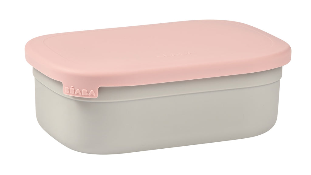 Beaba Stainless Steel Lunch Box Velvet Grey/Dusty Rose
