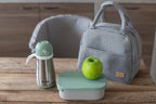 Beaba Stainless Steel Lunch Box Velvet Grey/Sage Green