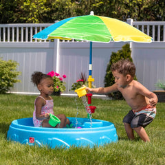 step2 PLAY & SHADE POOL WITH UMBRELLA