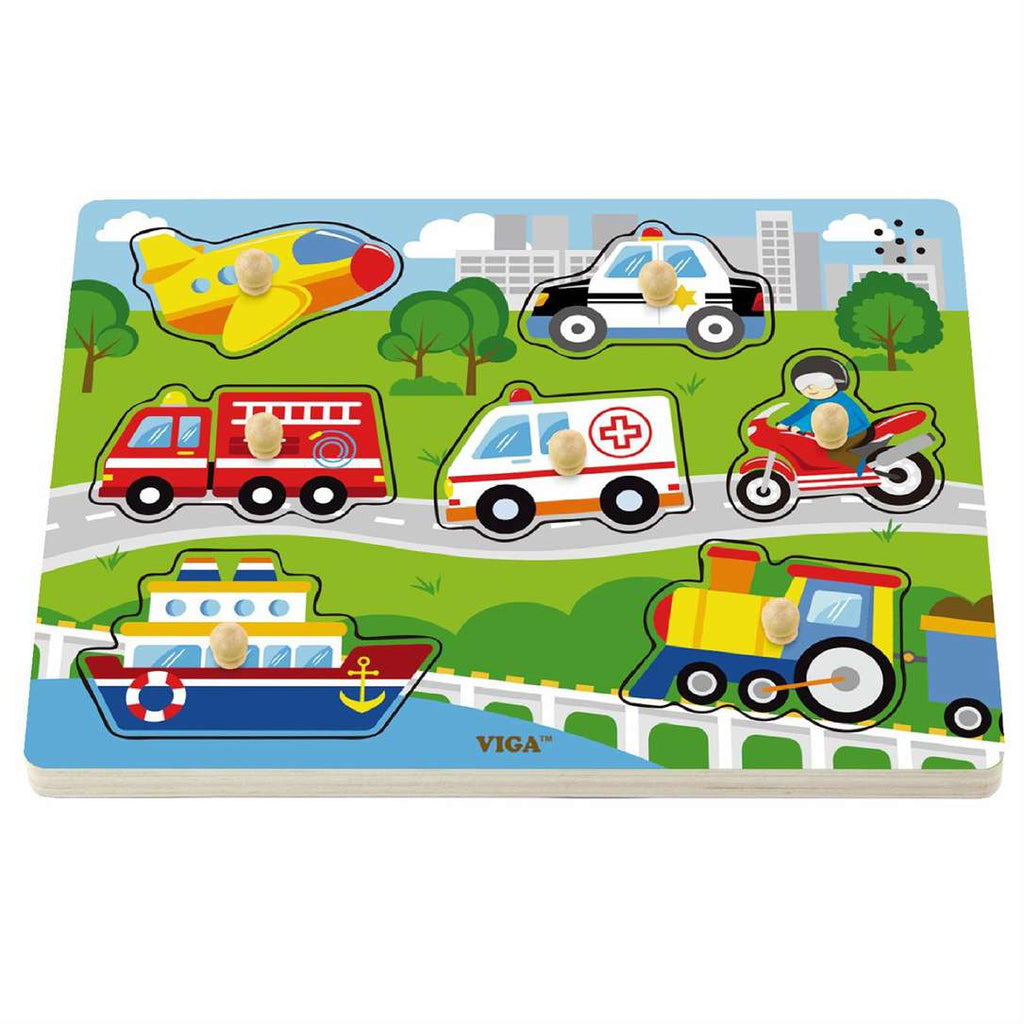 viga Sound Puzzle - Transportation
