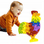 Viga Wooden 3D Puzzle - Rooster