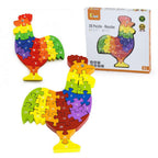 Viga Wooden 3D Puzzle - Rooster