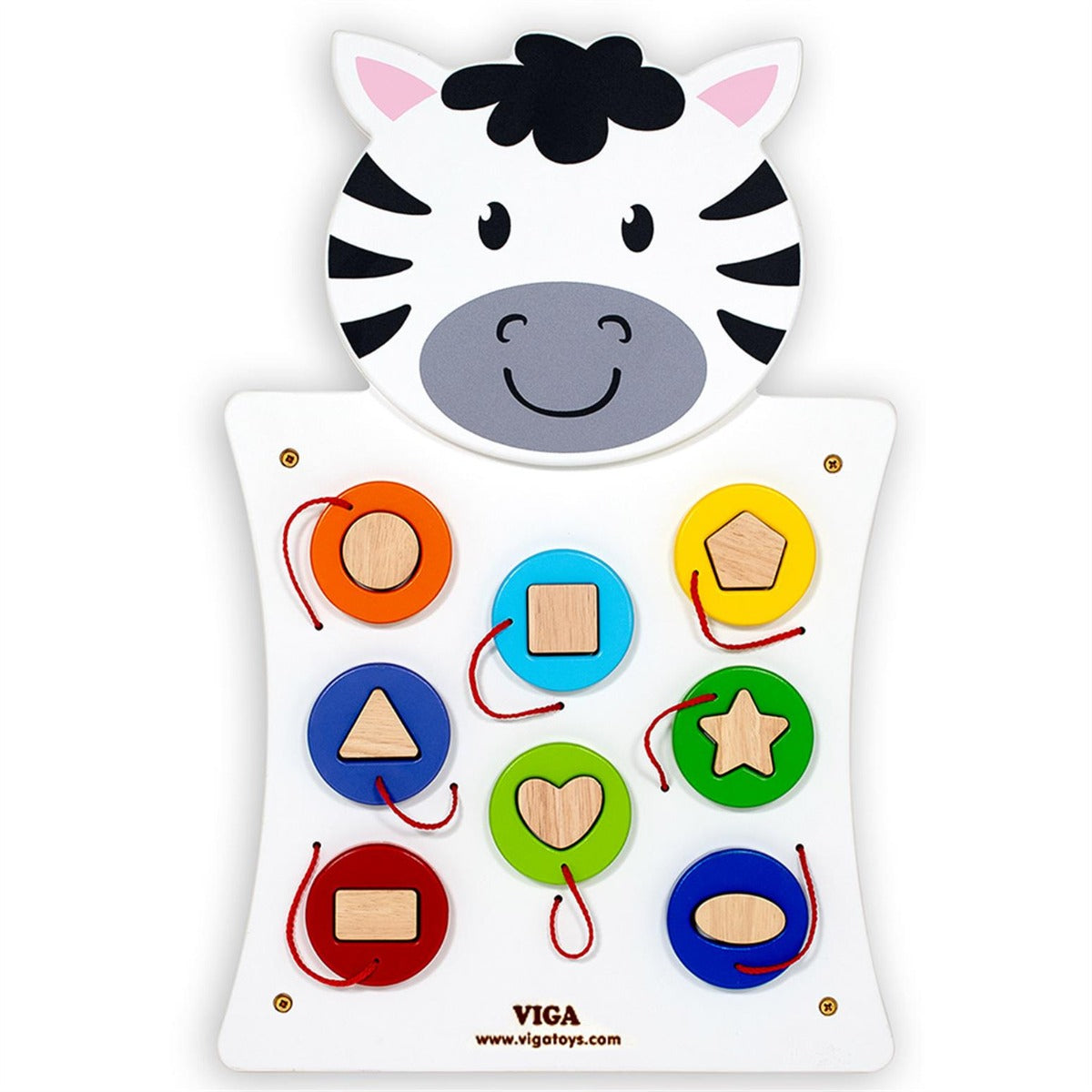Viga Wall Toy - Match Shapes