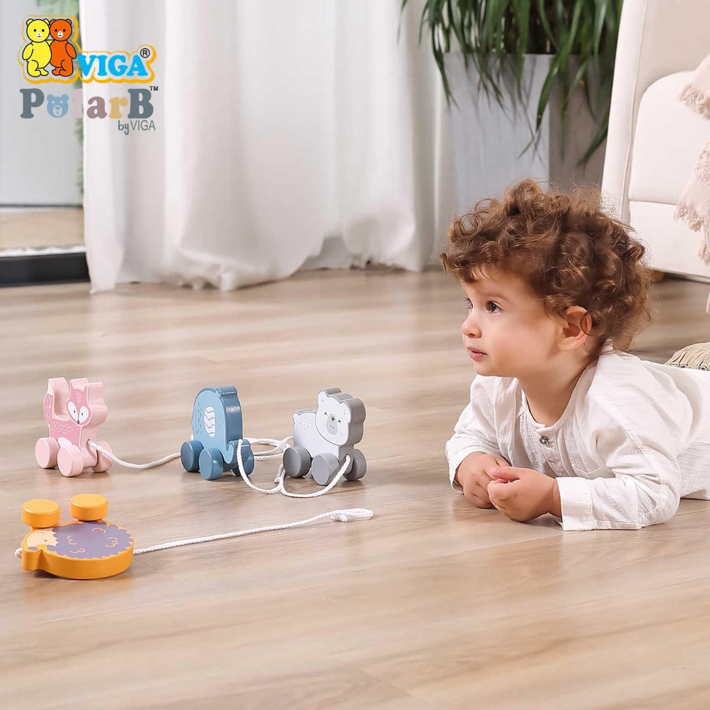 Viga Pull Along - Polar Bear