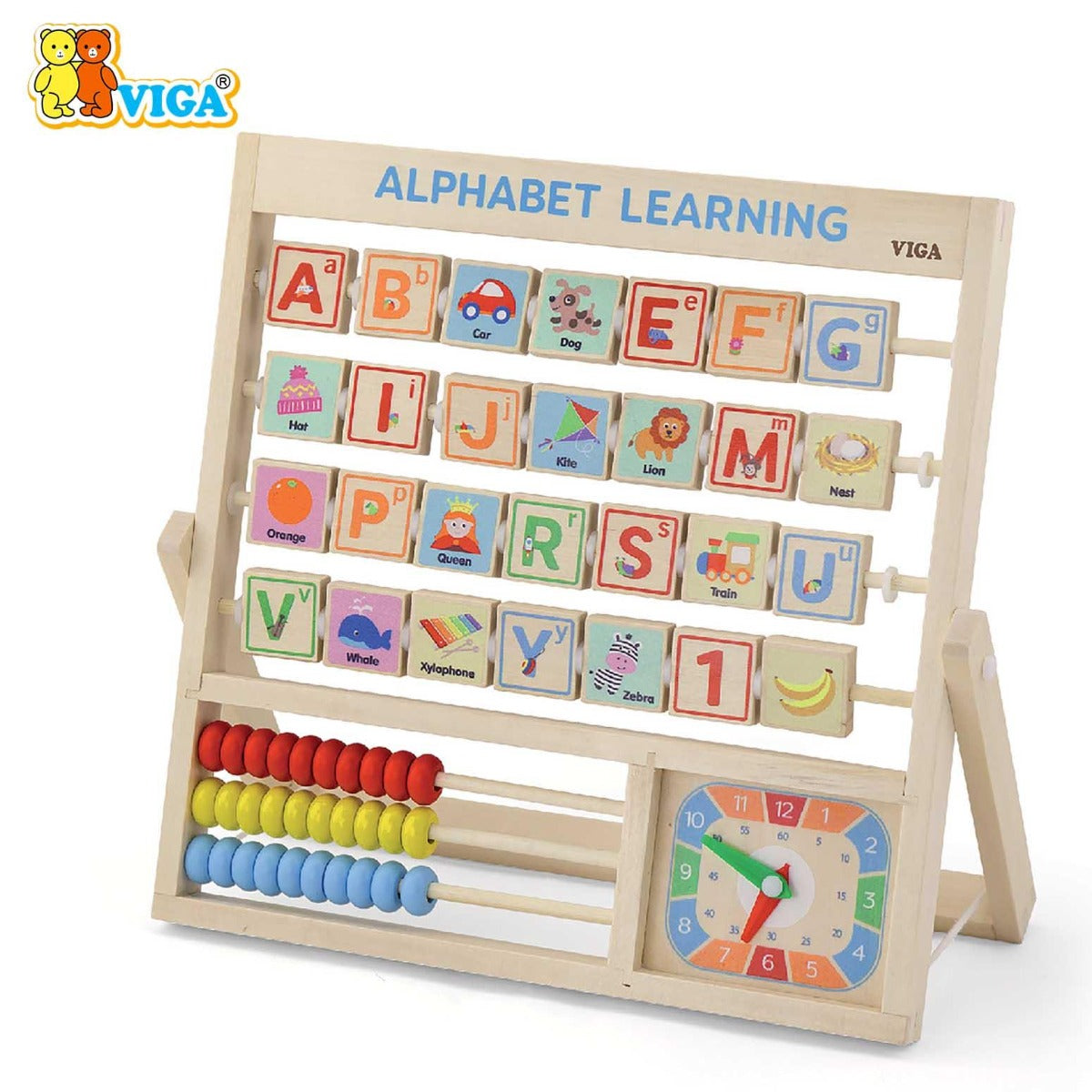 Viga Learning Allphabet & Clock