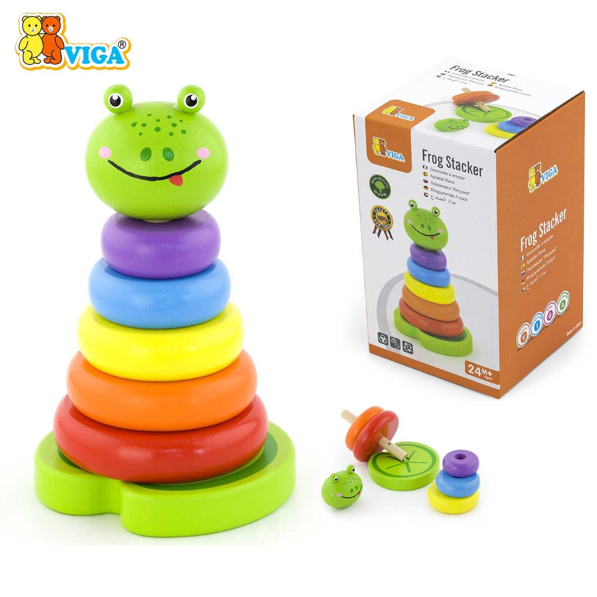 Viga Frog Stacker
