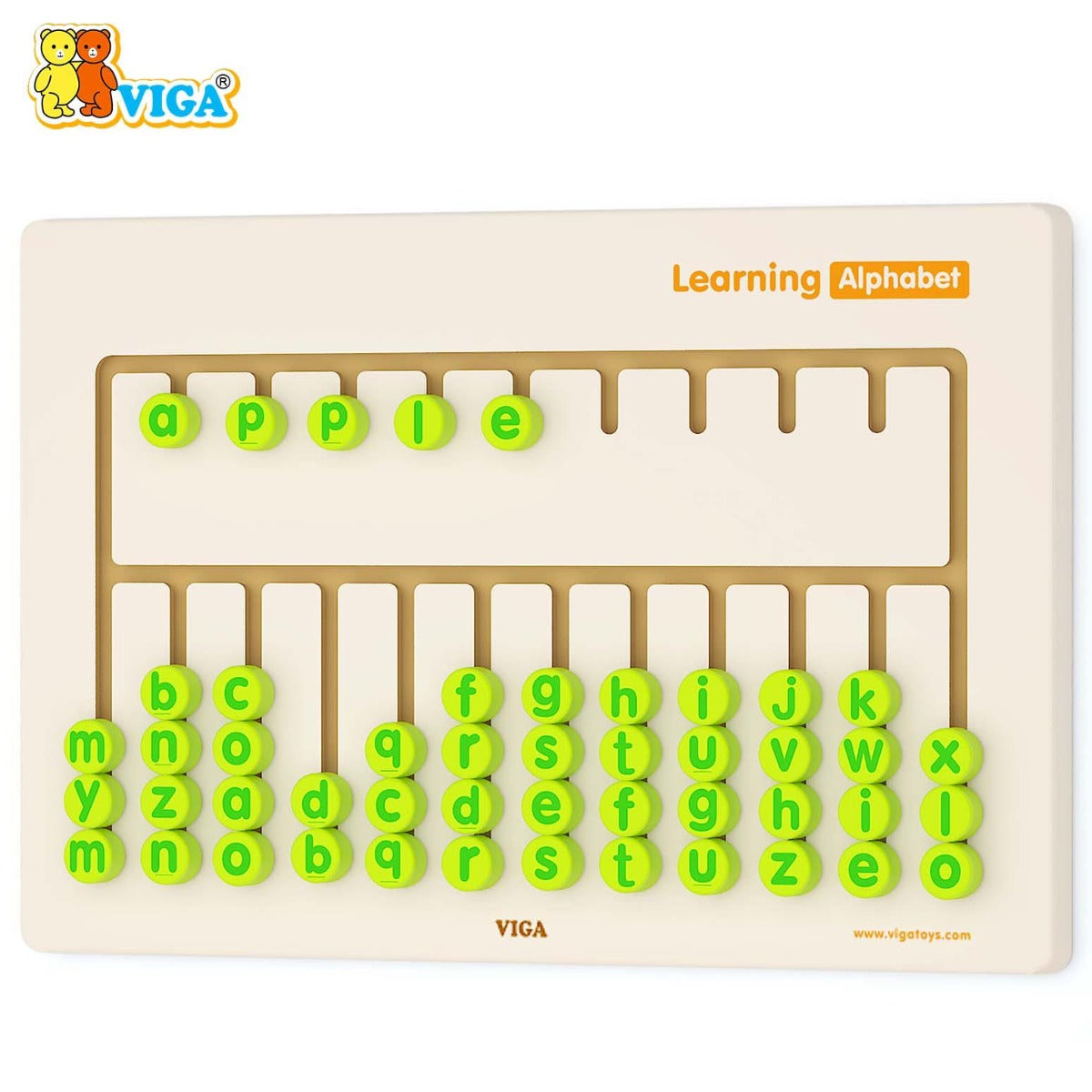 Viga Wall Toy - Learning Alphabet