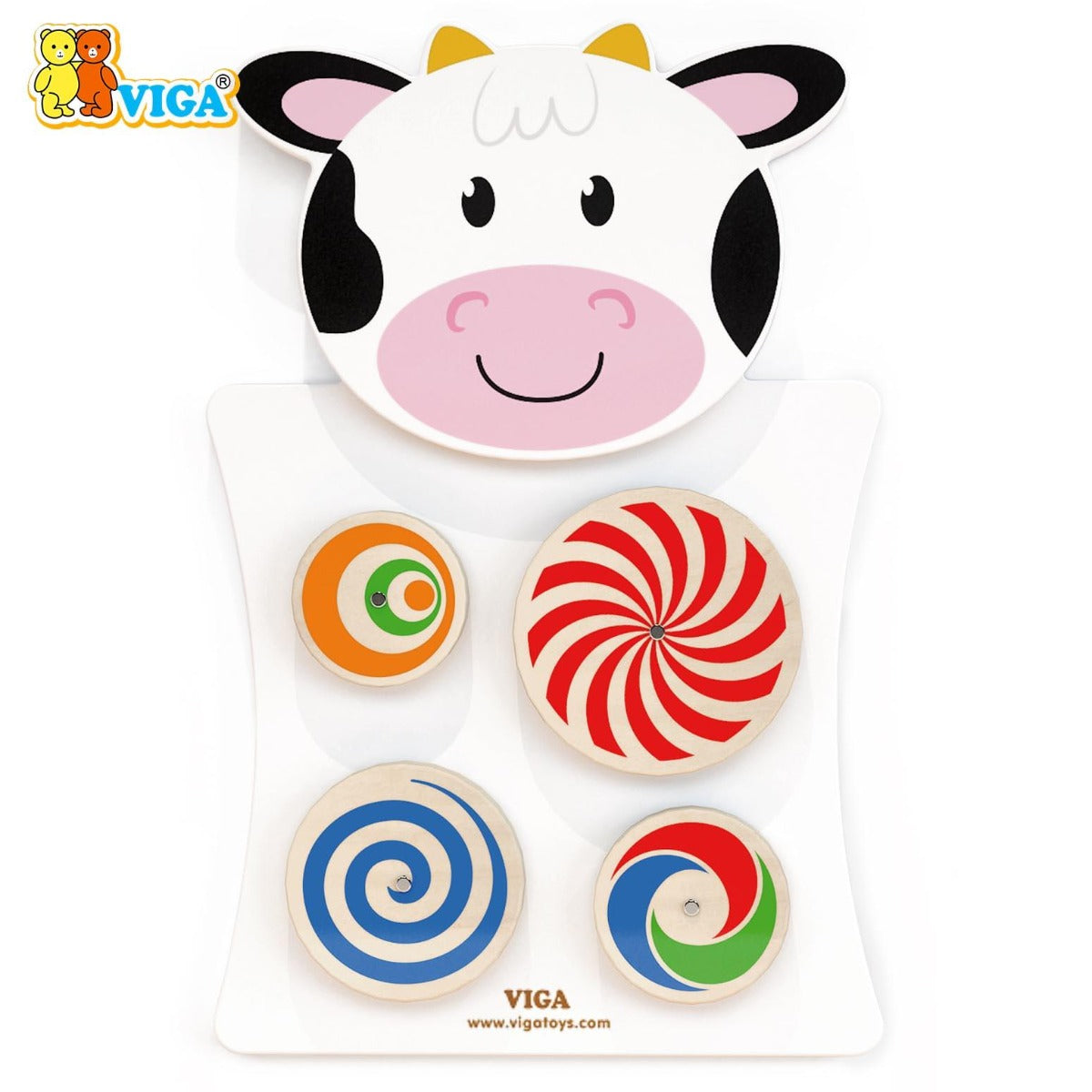 Viga Wall Toy - Turning Patterns